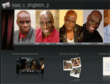 Tablet Screenshot of isaacsingleton.com